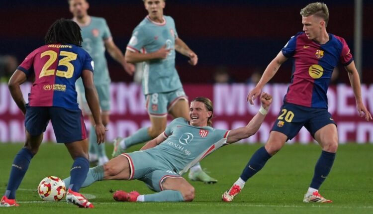 أتلتيكو مدريد يُحقق تعادلاً مثيراً أمام برشلونة في كأس إسبانيا