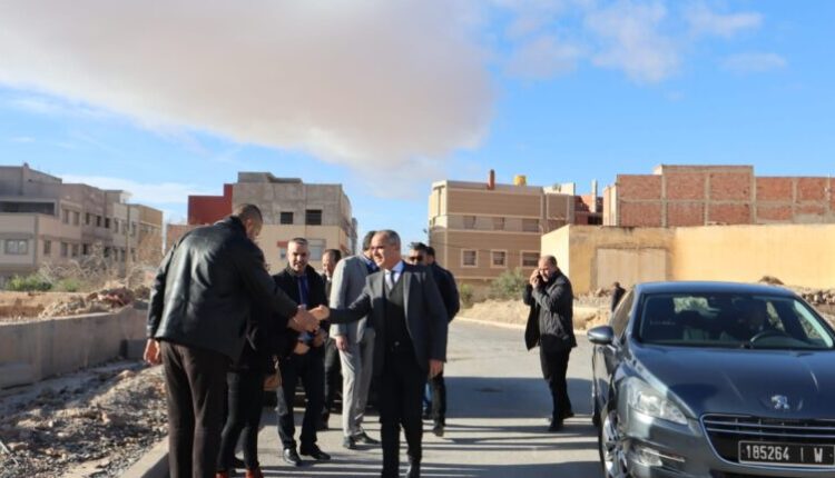 جرسيف :عامل الإقليم يكثف من جولاته الميدانية بزيارة تفقدية لمشاريع تنموية وسط المدينة