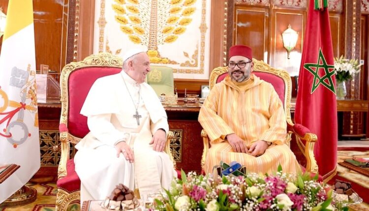 الملك محمد السادس يهنئ قداسة البابا فرانسيس