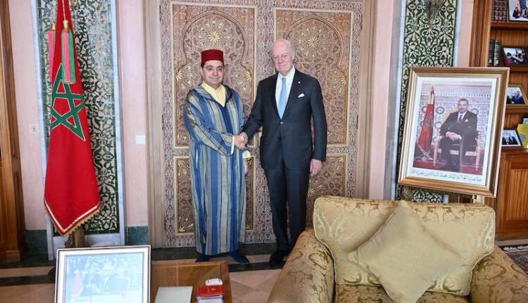 بوريطة ودي ميستورا يتباحثان في قضية الصحراء المغربية