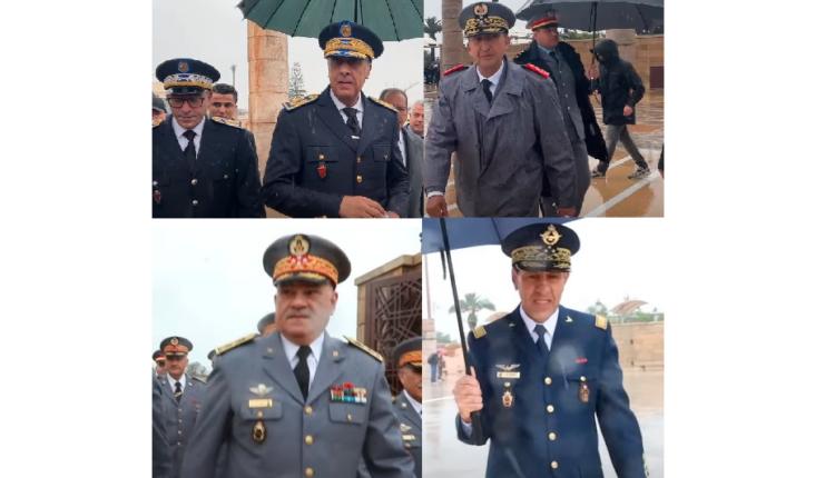شخصيات عسكرية تترحم على جلالة المغفور له الملك محمد الخامس