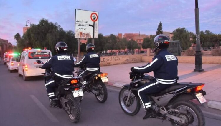 قلعة السراغنة: 70 معتقلاً وحجز 45 دراجة نارية في حملات أمنية مكثفة