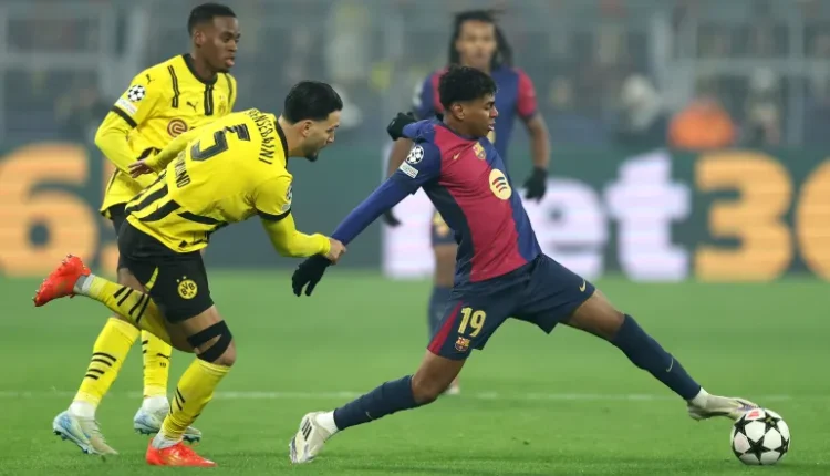 برشلونة يكرم وفادة دورتموند برباعية نظيفة