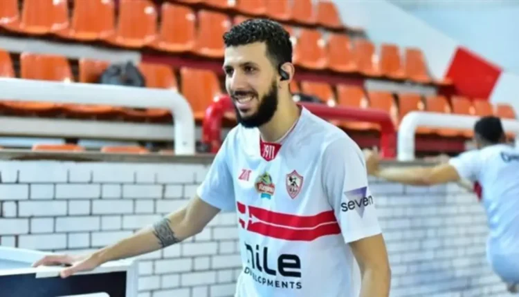 إصابة محمد يونس بارتجاج في المخ خلال مواجهة الزمالك والمصرية للاتصالات