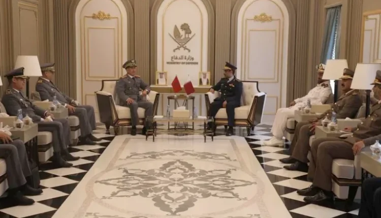 تعزيز التعاون العسكري بين المغرب وقطر: زيارة الفريق أول محمد بريظ