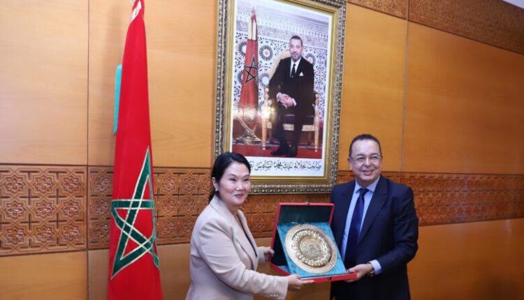 نائب رئيس مجلس المستشارين يجري مباحثات مع رئيسة حزب "القوة الشعبية'' بالبيرو
