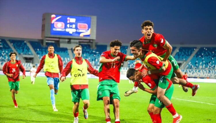 مواجهة مغربية مصرية في دور نصف النهائي لكان u 20