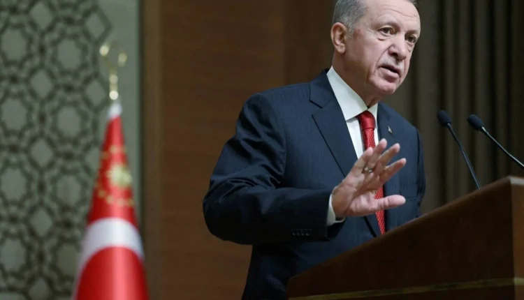 أردوغان : اللاجئون بقطاع غزة يعيشون في جحيم