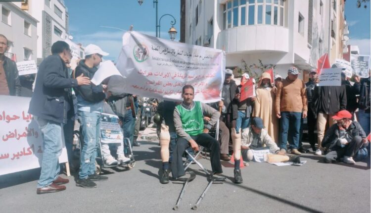 جمعية ضحايا حوادث الشغل تطالب الحكومة والبرلمان بتسريع إصدار مراسيم الزيادة في الإيرادات