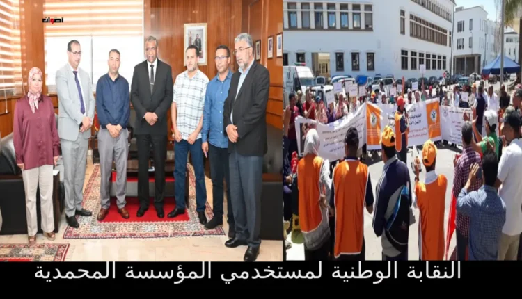 “الحوار الاجتماعي” “النقابة الوطنية” “المؤسسة المحمدية” “الاتحاد الوطني للشغل” “الملف المطلبي”