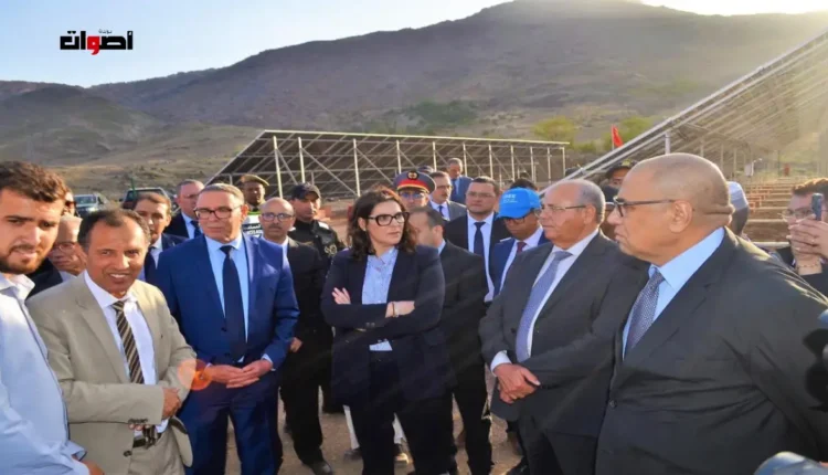 وزيرة إعداد التراب الوطني تتابع مشاريع التنمية وإعادة الإعمار في درعة-تافيلالت