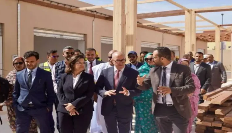 السيد البواري يتفقد مدى تقدم مشاريع كبرى للتنمية الفلاحية والبحرية