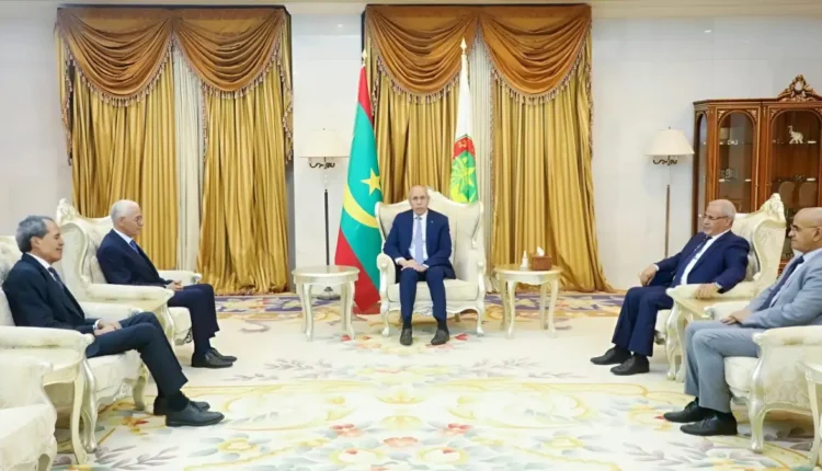 الرئيس الموريتاني يستقبل رئيس مجلس النواب المغربي في لقاء دبلوماسي هام