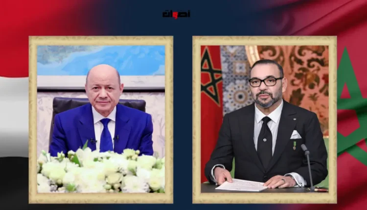 جلالة الملك يهنئ رئيس مجلس القيادة الرئاسي بالجمهورية اليمنية بمناسبة العيد الوطني لبلاده