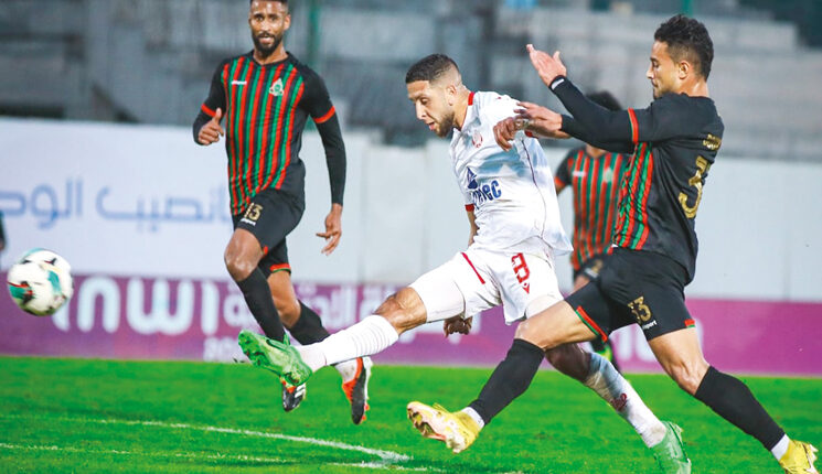 الوداد ينتصر على الجيش ويشعل المنافسة على وصافة الدوري الإحترافي