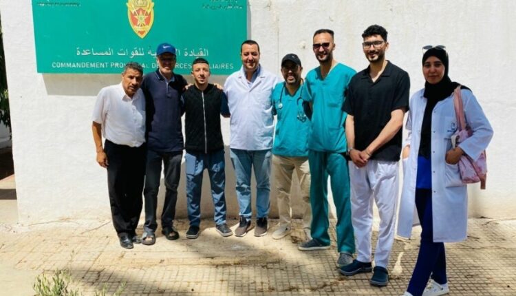 القوات المساعدة بخريبكة تواصل دعم حملات التبرع بالدم بروح وطنية وإنسانية
