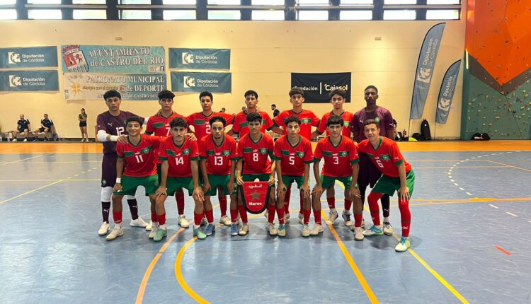 منتخب القاعة U17 يحرز لقب “كاسترو يل ريو” بإسبانيا