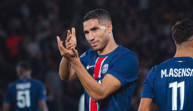 حكيمي ضمن التشكيل المثالي لدوري أبطال أوروبا