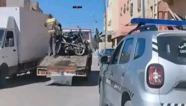 تملالت تُحاصر الفوضى المرورية: الدرك الملكي يباشر حملة أمنية لتقويم انحرافات سائقي الدراجات النارية