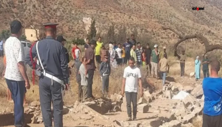 انهيار سور ثانوية بأزيلال يودي بحياة راعٍ وقطيع غنمه.. ودعوات للتحقيق والتدقيق في سلامة المنشآت