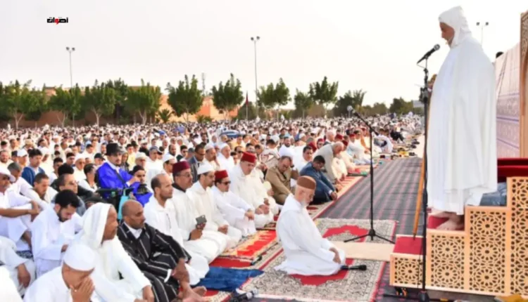 عامل إقليم سيدي قاسم يؤدي صلاة عيد الأضحى بمصلى الأزغار