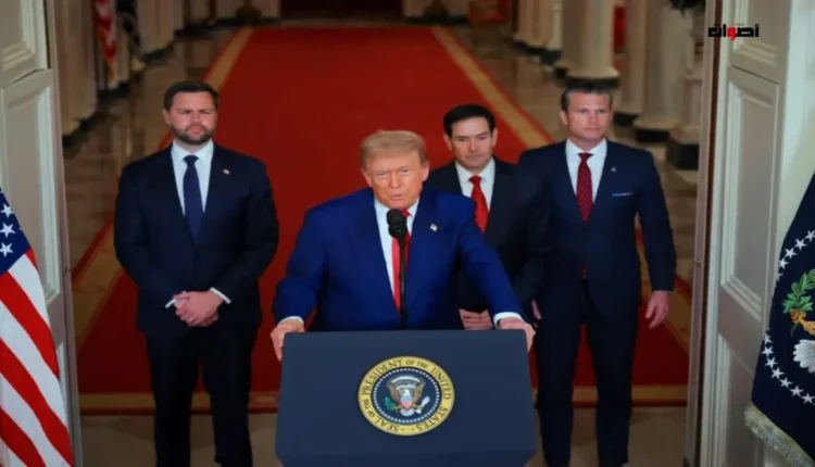 ترامب يعلن تدمير فوردو ويحث إيران على إنهاء الحرب