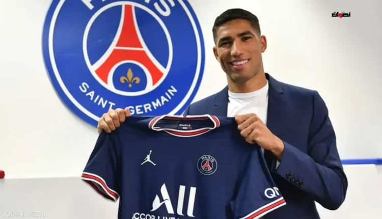 أزمة في باريس سان جيرمان بسبب غياب حكيمي مع المنتخب المغربي في نهاية العام
