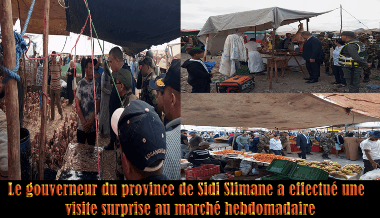 Souk Sidi slimane