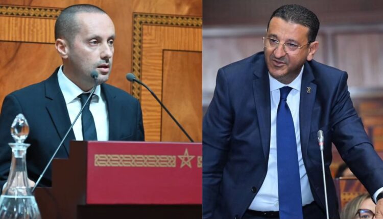 النائب البرلماني محمد العربي المرابط، ممثل دائرة المضيق الفنيدق، ووزير الصحة والحماية الاجتماعية، أمين التهراوي