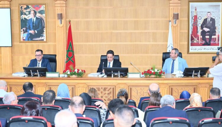مجلس جهة طنجة تطوان الحسيمة خلال دورته العادية لشهر يوليوز 2025