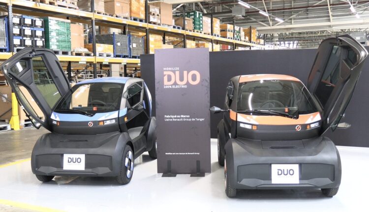 طنجة:إنجاز صناعيا بإنتاج السيارة الكهربائية الوطنية "Mobilize DUO