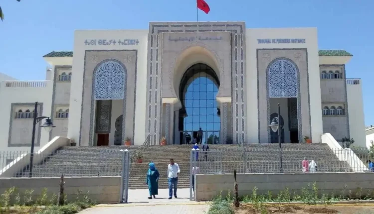 صورة للمحكمة الابتدائية بتازة