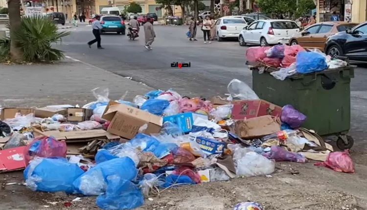 استمرار أزمة النفايات يهدد صحة سكان فاس ويشوه جمال المدينة.