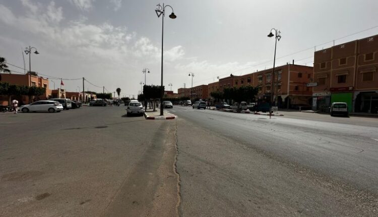 حفرتان عميقتان تهددان سلامة المواطنين بمركز أربعاء أيت بوالطيب بإقليم اشتوكة أيت باها