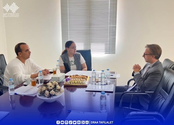 ورزازات: لقاء مثمر مع المندوب العام لمنطقة بروكسيل