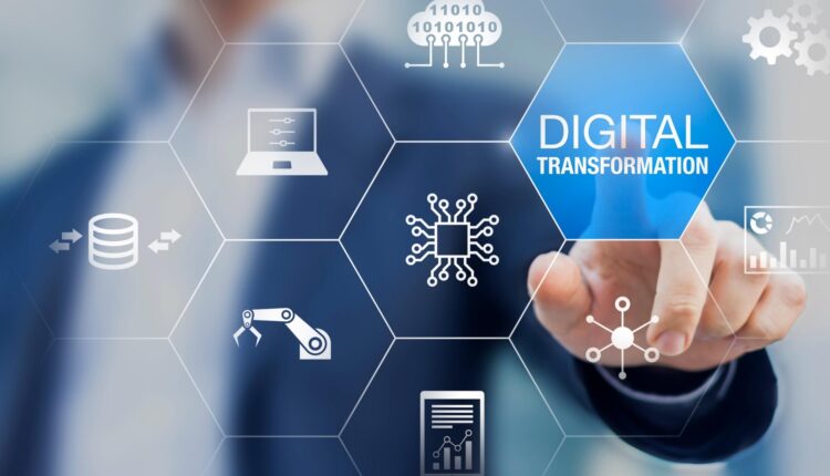 صورة توضيحية للتحول الرقمي والإعلام