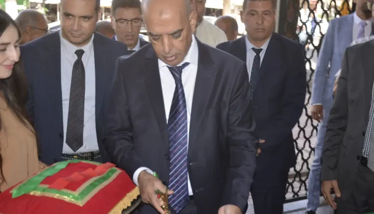 العامل حبوها يدشن مجمع الصناعة التقليدية بسطات