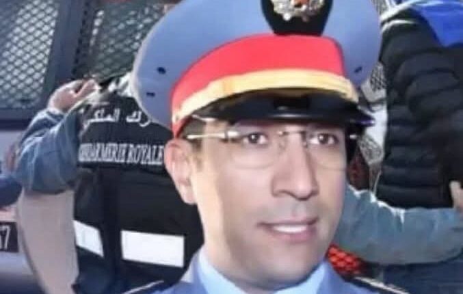 القائد الجديد لسرية الدرك الملكي ببرشيد اليوتنان كولونيل " مراد عراش " يقود عملية لمحاربة المخدرات