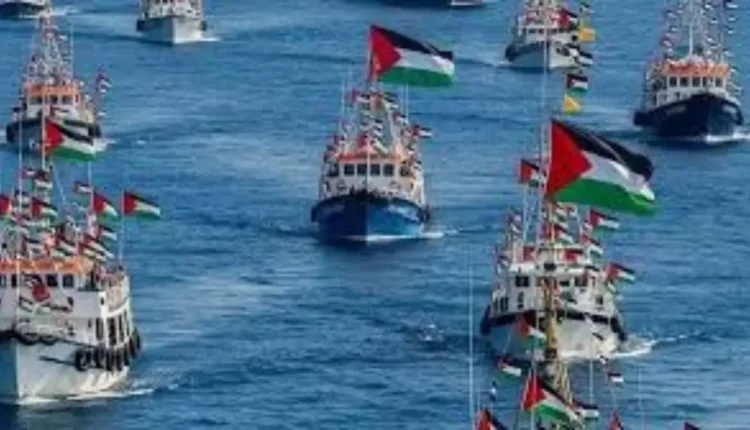 وزير الدفاع الإيطالي يوجه سفينة حربية لدعم أسطول "الصمود" الإنساني المتجه إلى غزة