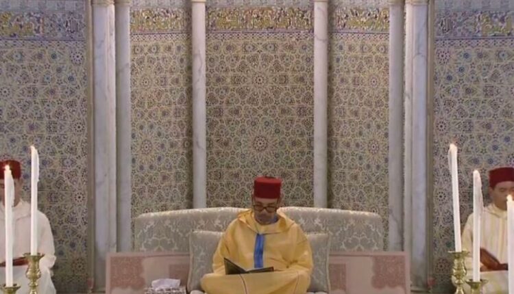 أمير المؤمنين يترأس بمسجد حسان بالرباط حفلا دينيا