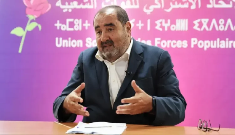 إدريس لشكر، الكاتب الأول للإتحاد الاشتراكي للقوات الشعبية