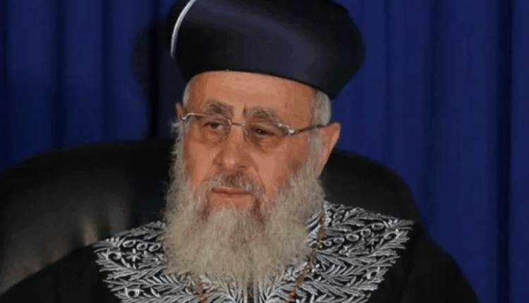 تجنيد الحريديم :الحاخام الأكبر يهدد بمغادرة إسرائيل مع أتباعه