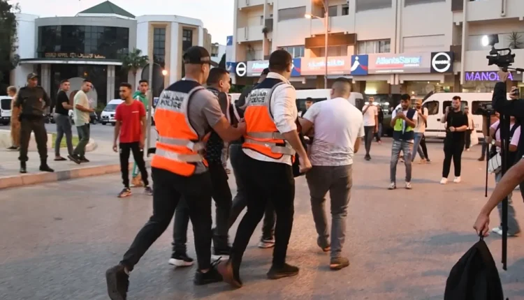صورة من أرشيف مظاهرات جيل Z في طنجة