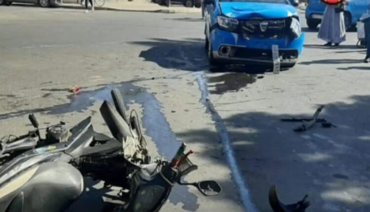 برشيد: إصابة خطيرة في حادث اصطدام بين طاكسي ودراجة نارية