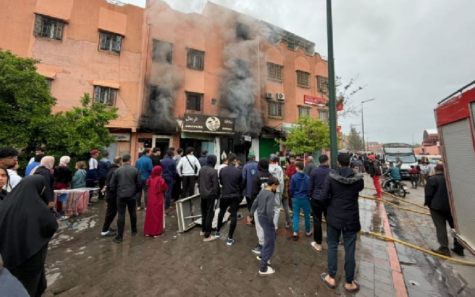 حريق بمصبنة في مراكش بسبب قنينة غاز