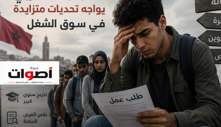 الشباب المغربي يواجه تحديات متزايدة في سوق الشغل