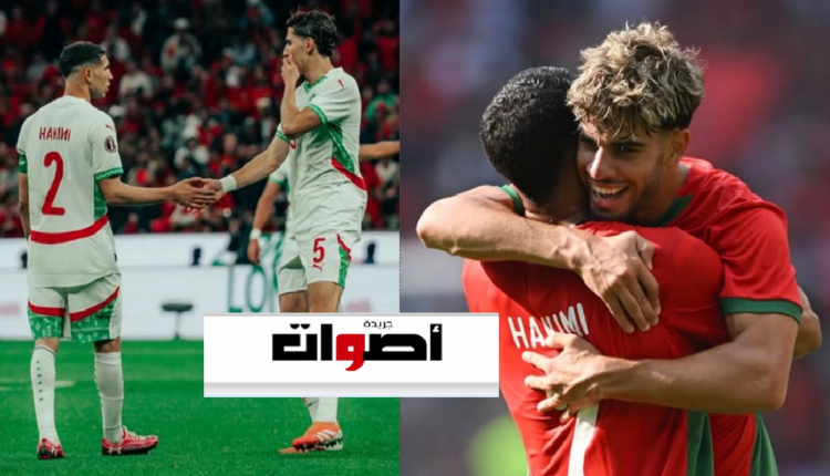 رسالة إنسانية من حكيمي للزلزولي وأكرد