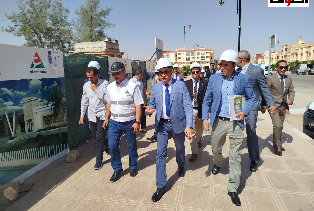 زيارة عامل إقليم بولمان "محطة ميسور الطرقية"
