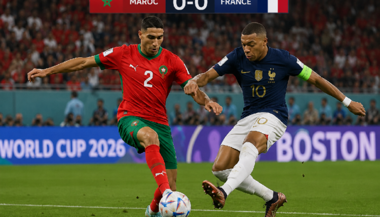 التعادل السلبي يحسم الشوط الأول بين المغرب وفرنسا في ربع نهائي المونديال