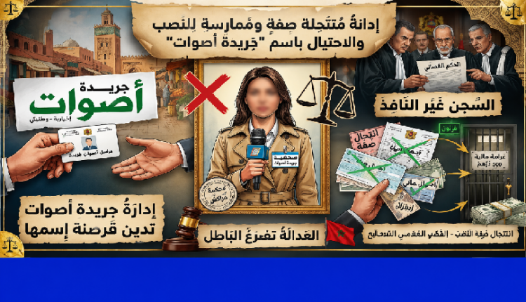 مراكش: الحبس ل”دهناني كريمة” من أجل انتحال الصفة وممارسة النصب والاحتيال